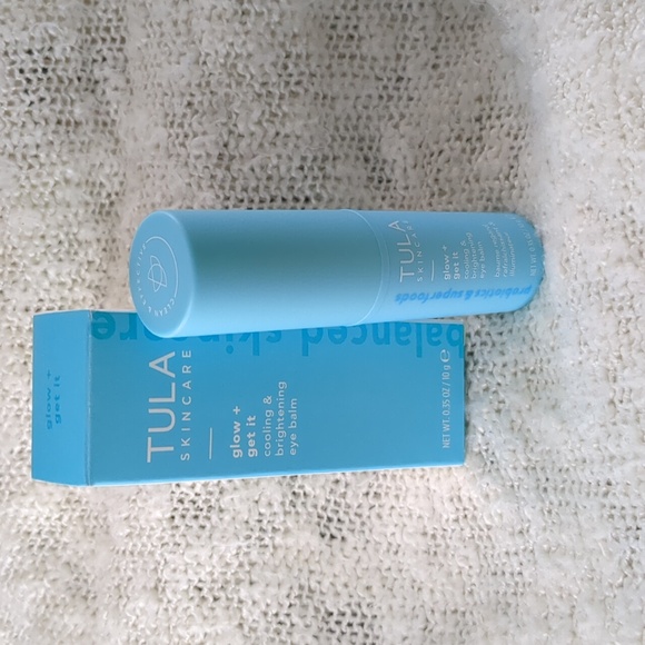 TULA Skincare glow + get it cooling & brightening eye balm, 10g/0.35oz - Picture 8 of 11